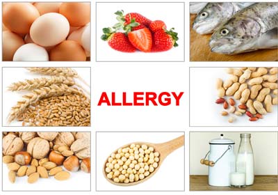 Food allergies are treated by the doctors at Redding Allergy and Asthma Specialists